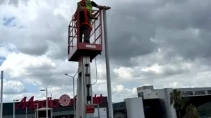Kocaeli'nde üst geçitlere yeni aydınlatma sistemi