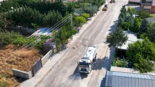 Konya Selçuklu'da yol konforu artıyor