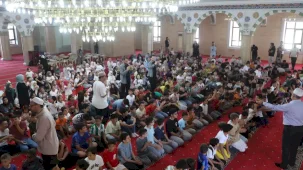 Konya'da öğrencilerin Yaz Kur’an Kursu heyecanı