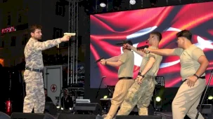 Kütahya'da 15 Temmuz'un 10. yılı demokrasi nöbetiyle anıldı