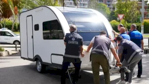 Maltepe sahilinde karavan denetimleri