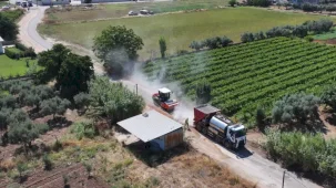 Manisa Ahmetli’ye 8 kilometrelik asfalt