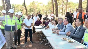 Manisa Gördes’in 22 yıllık içme suyu sorunu çözülüyor