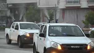 Manisa Sarıgöl'de ilaçlama çalışması