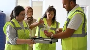 Manisa Saruhanlı'da atıl tesis hizmete girdi