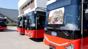 Manisa'nın ulaşım filosunu 15 yeni otobüs