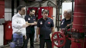 Mersin İtfayesi yangın güvenliği denetimlerini sürdürüyor