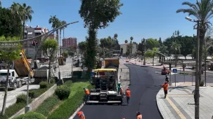 Mersin'de Tarsus trafiğine nefes aldıran kavşak düzenlemesi