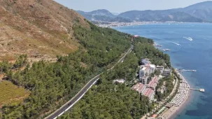 Muğla İçmeler’de yol yenileme çalışmaları tamamlandı