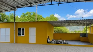Muğla Milas'ta çok amaçlı alana sosyal dokunuş