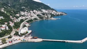 Ordu Altınordu rıhtımında son 30 metre