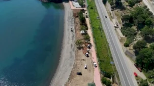 Ordu plajlarında yaz mesaisi