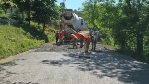 Ordu'da yarım asırlık yol sorunu çözülüyor