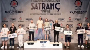Pamukkale Açık Satranç Turnuvası şampiyonlarını buldu