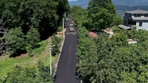 Sakarya Kocaali’nin Yalpankaya ile Kızılüzüm arasındaki grup yolu yenileniyor