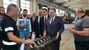 Trabzon’da Başkan Genç personelle Bulak Yerleşkesi'nde buluştu