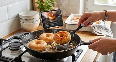 Tavada Donut Çılgınlığı: Sosyal Medyanın Yeni 'Crème Brûlée' Hilesi Mutfakları Sardı!