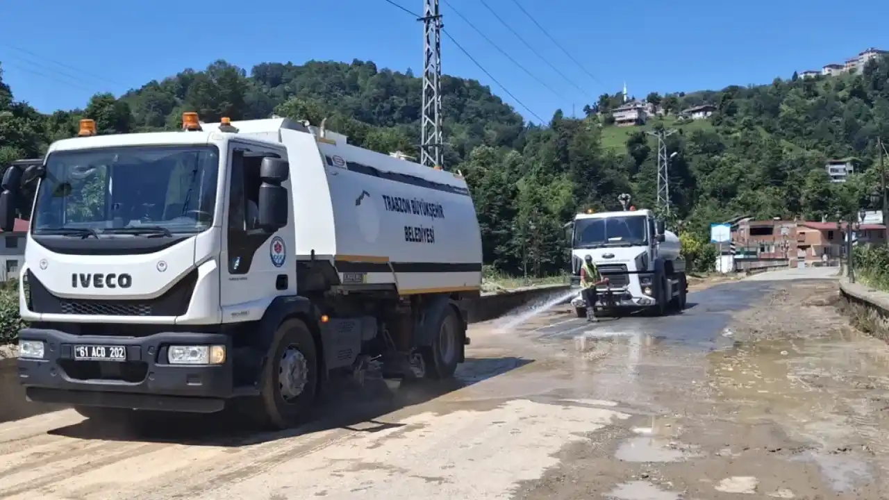 Trabzon'da temiz çevre için yoğun çalışma