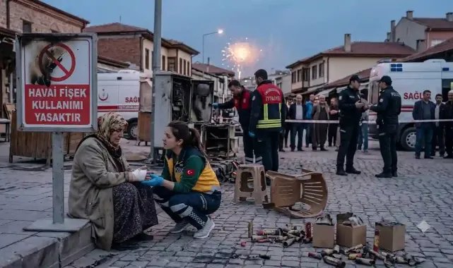 Uzmandan havai fişek uyarısı: Bilinçsiz kullanım ölümcül sonuçlar doğurabilir