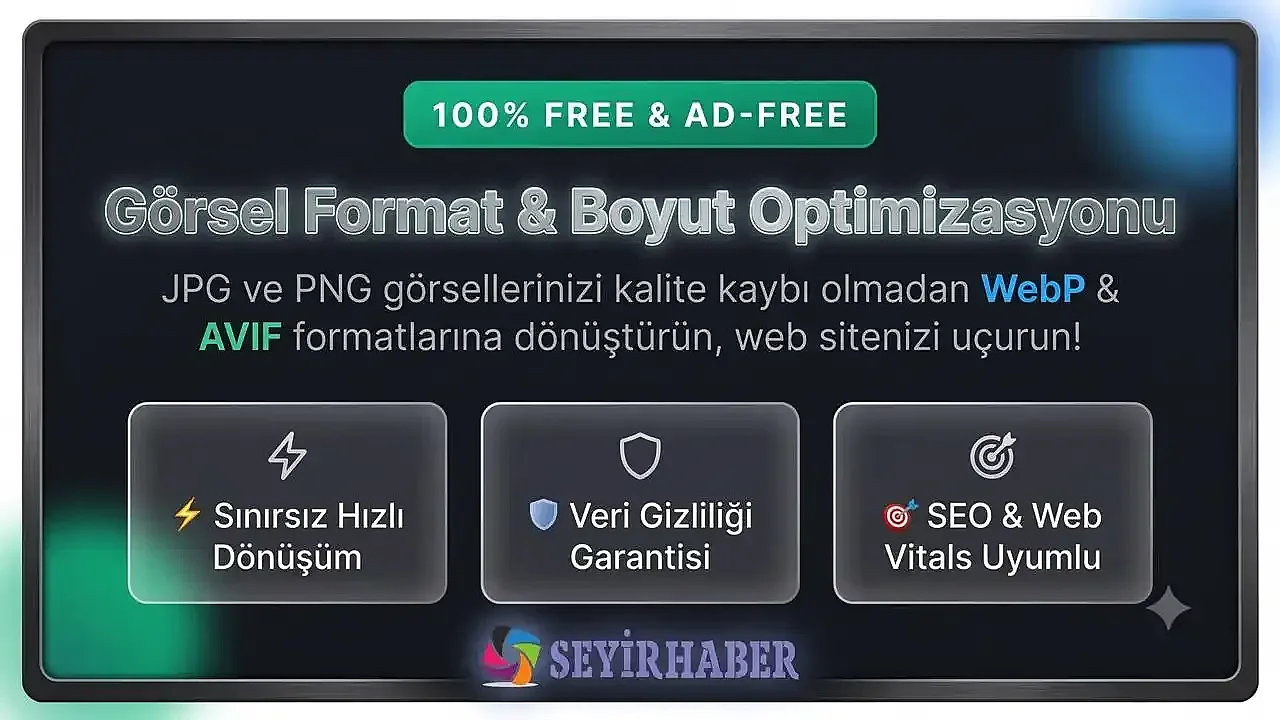 Web Site Sahipleri ve İçerik Üreticilerine Müjde: Reklamsız ve Ücretsiz Görsel Optimizasyon Aracı Yayınlandı!