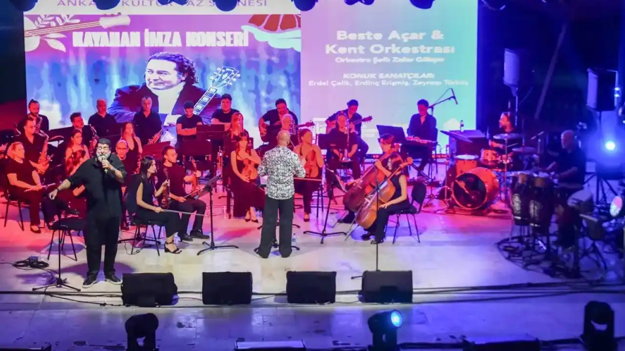 Ankara’da Kayahan şarkıları yankılandı