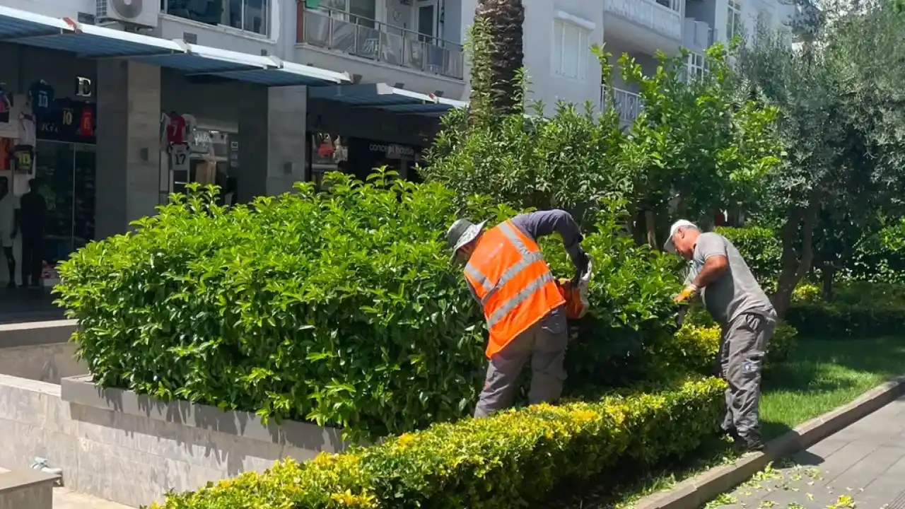 Antalya Büyükşehir’den Kemer’e çevre düzenleme