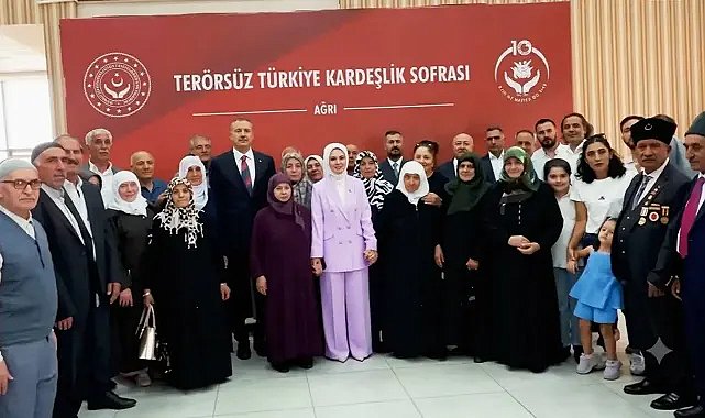 Bakan Göktaş Ağrı'da konuştu: Terörsüz Türkiye güçlü aile, güçlü toplum, güçlü Türkiye demek