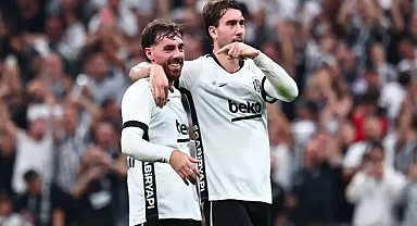 Beşiktaş 6-2 Çorum FK (Maç Sonucu) Kartal Dolmabahçe'de gol oldu yağdı!