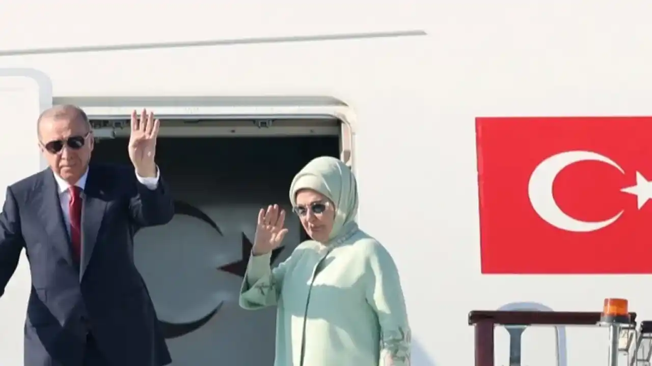 Cumhurbaşkanı Erdoğan Kırgızistan’da
