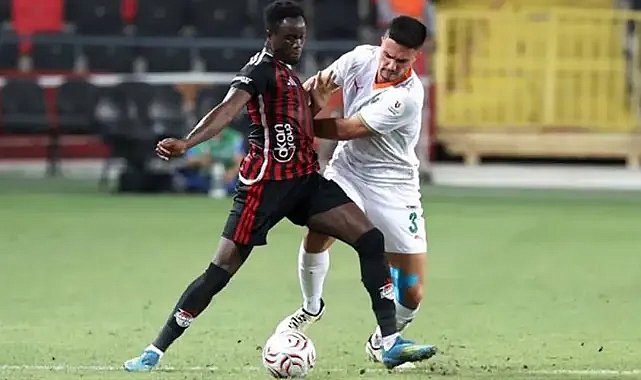 Gaziantep FK 1-1 Corendon Alanyaspor (Maç Sonucu)