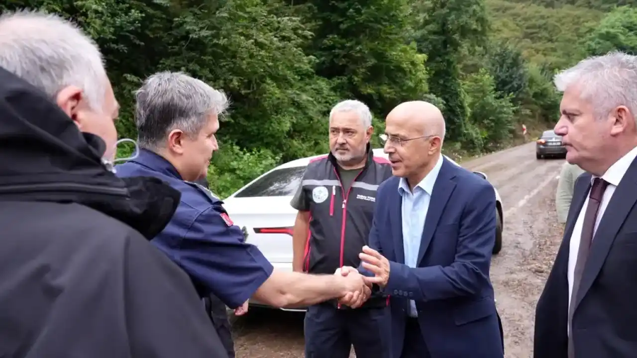 Giresun'da sel felaketinde seferber oldu