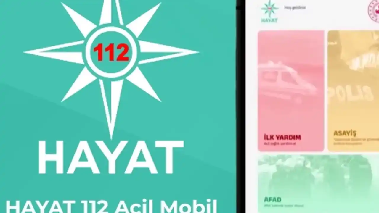 HAYAT 112 Acil 800 bin indirmeyi aştı