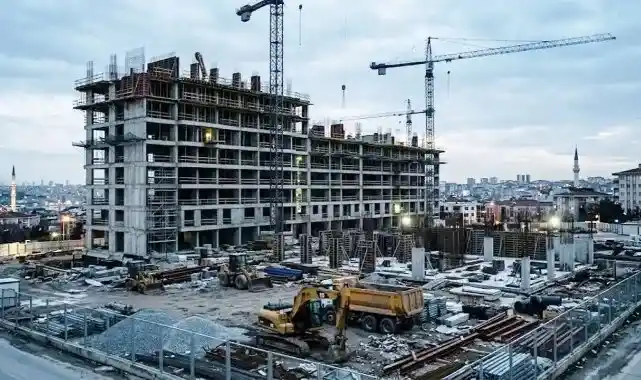 İnşaat sektörü 14 çeyrek sonra yüzde 1,9 küçüldü