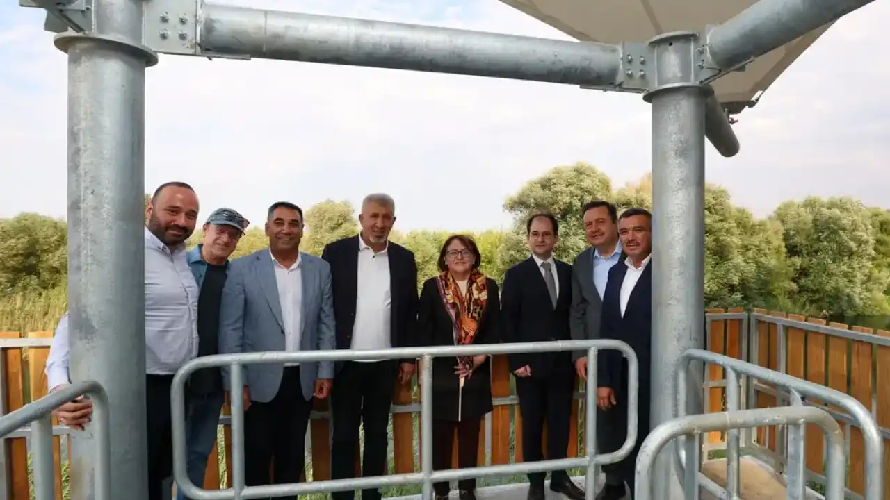 Karkamış Kuş Cenneti'nde son hazırlıklar