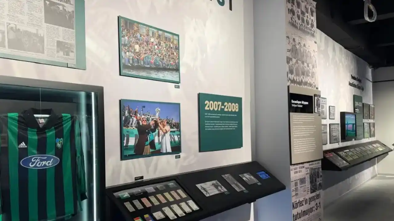 Kocaelispor’un hafızası bu müzede