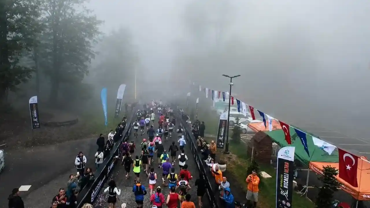Kocaeli Ultra Trail organizasyonuna sporculardan tam not