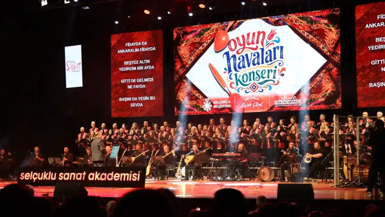 Konya Selçuklu Sanat Akademisi’nden Oyun Havaları Konseri