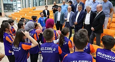 Konyalı Vekillerden Selçuklu sporcu seçme ve yetiştirme merkezine tam not!