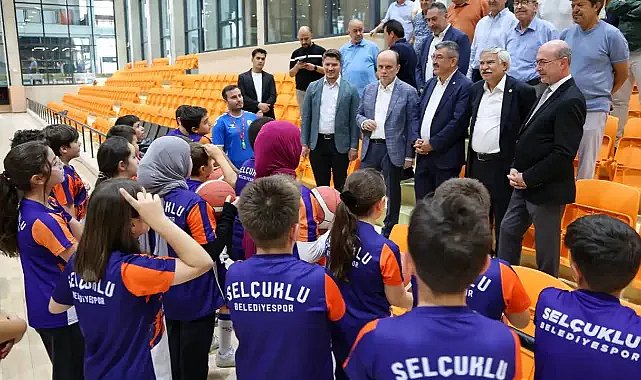 Konyalı Vekillerden Selçuklu sporcu seçme ve yetiştirme merkezine tam not!