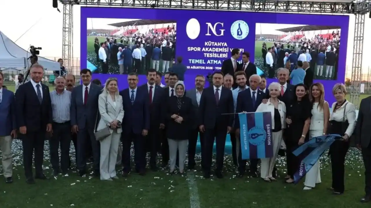 Kütahya Spor Akademisi Vakfı Tesisleri için temel atıldı