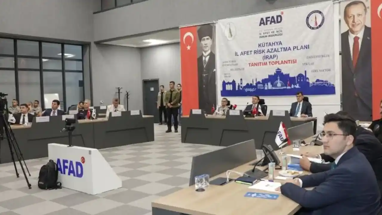 Kütahya’da afet risklerine karşı yeni dönem hazırlığı