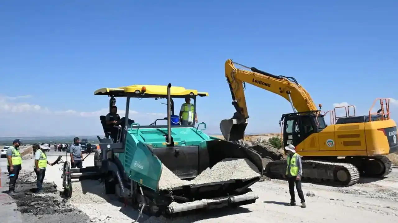 Malatya’da Yaka bağlantı yolu tamamlanıyor