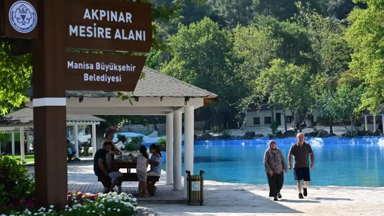 Manisalıların Akpınar Mesire Alanı özlemi sona erdi
