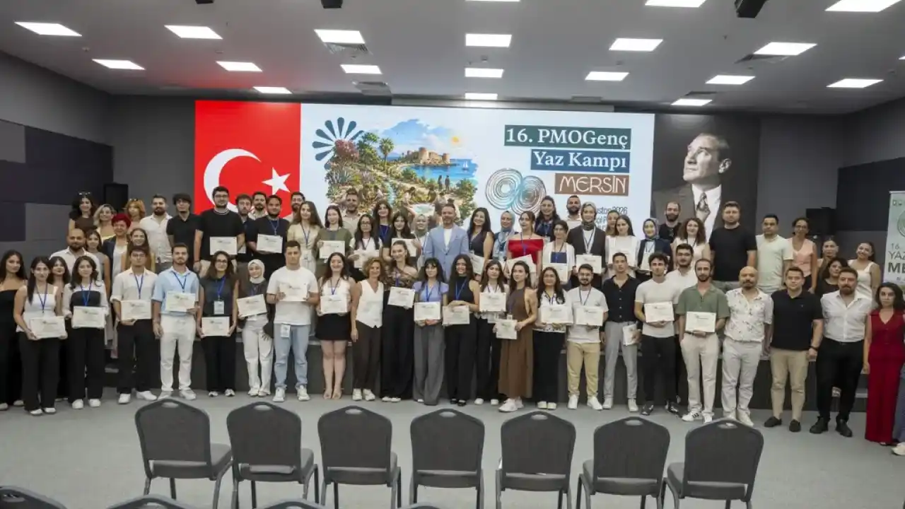 Mersin'de ‘Pmogenç Yaz Kampı’ sona erdi