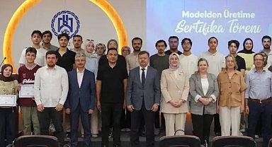 Modelden Üretime: Katı Modelleme Mesleki Eğitim Programı tamamlandı
