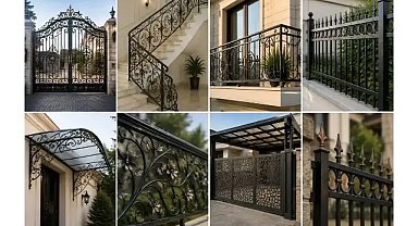 Modern Mimari Projelerde Ferforje Korkuluklara İlgi Artıyor