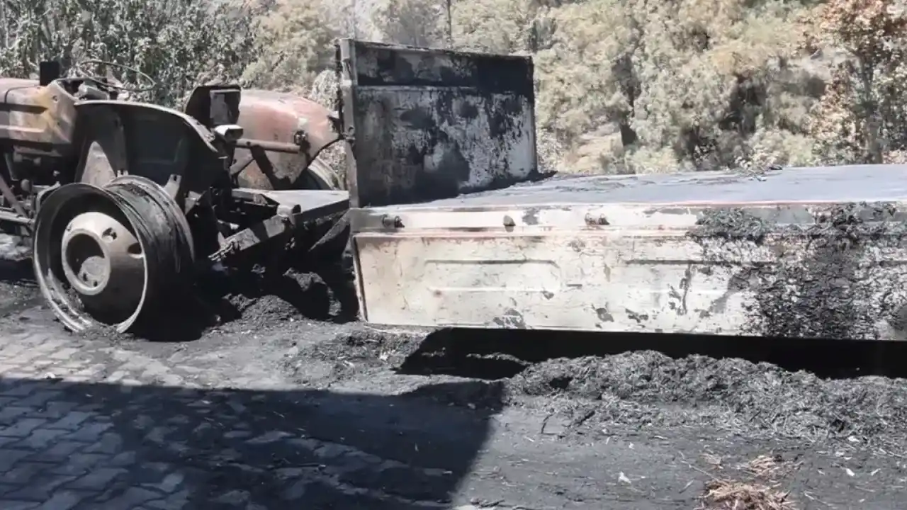 Muğla Büyükşehir'den Seydikemer’de yangın sonrası hasar tespit