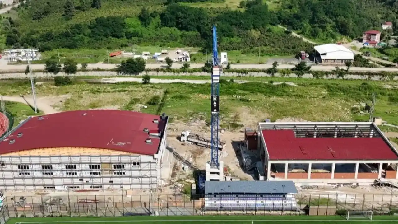 Ordu Altınordu'da sporculara modern spor tesisi