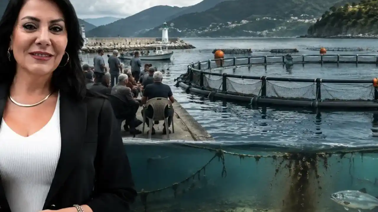 Rize'de kafes balıkçılığı projesine karşı nöbet... Zafer Partili Aslan’dan Rize balıkçı köyü çağrısı