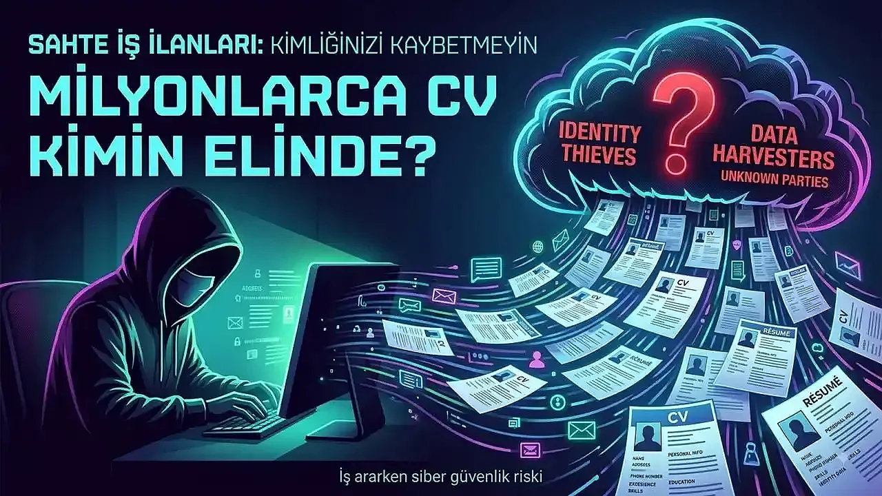 Sahte İş İlanları Siber Güvenlik Riski Haline Geldi: Milyonlarca CV Kimin Elinde?